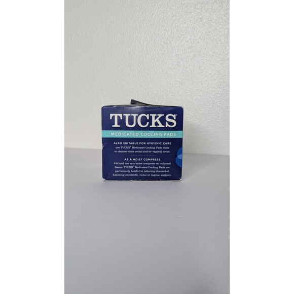 TUCKS Medicated Cooling Pads – Pads with Witch Hazel, 100 Count (Pack Of 1) - Picture 2 of 5